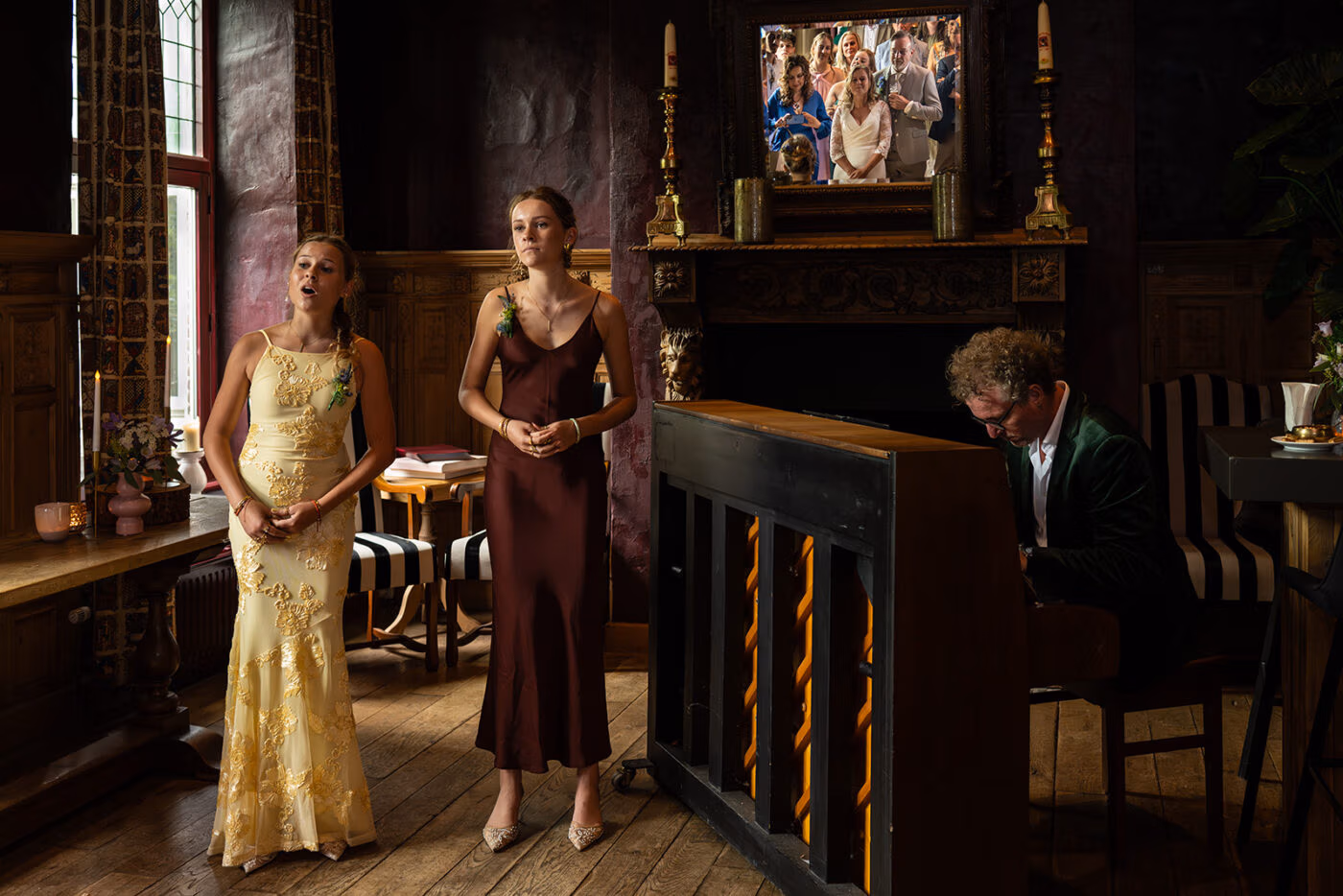 Bruidsfotograaf, touwfotograaf